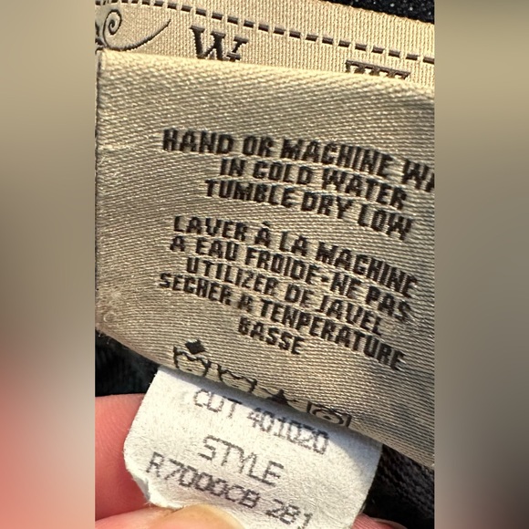 36” Waist WILLIAM RAST Billy Flare Denim Jeans Dark Wash Mid Rise Men’s Tag 32 - Picture 10 of 11